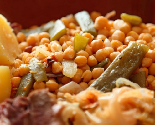 Menú cocido en Toledo