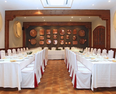 Salón cobre para bodas en Toledo