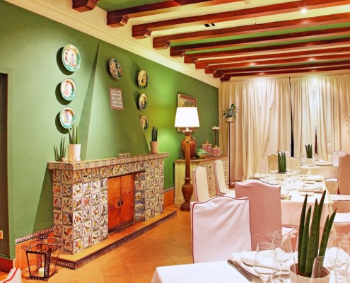Salón verde para bodas en Toledo