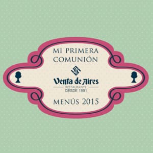 Menú de primera comunión en toledo