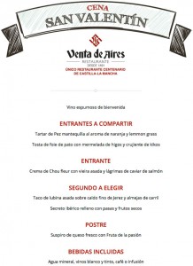 Celebra San Valentín en Venta de Aires