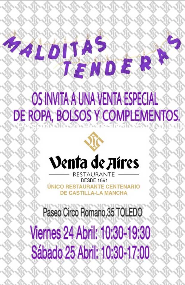 Malditas Tenderas traerán a Venta de Aires las últimas tendencias en moda