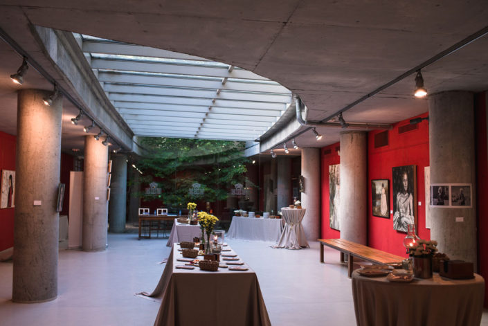 Catering de bienvenida en el Jardín Botánico