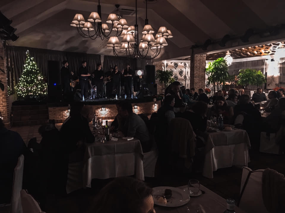 Fambombada flamenca en Toledo navidad cena