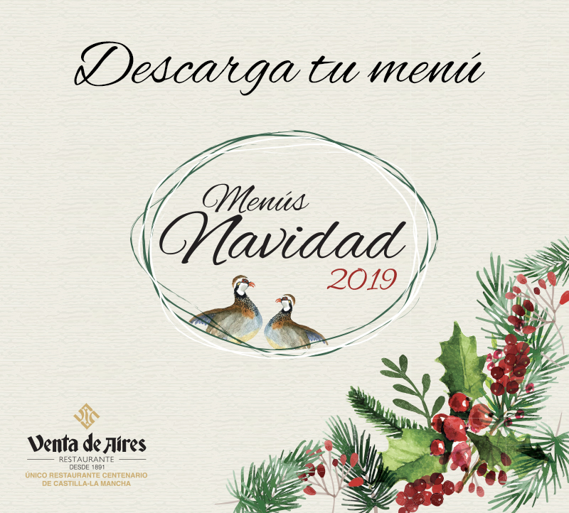 menu para navidad 2020