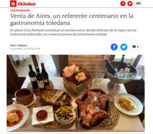 Gastrocrítica Venta de Aires