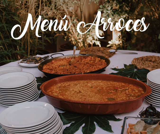 Menú arroces