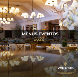 Menú eventos 2022 Venta de Aires